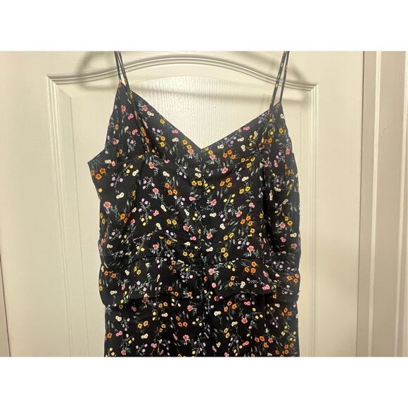 NWT AFRM Floral Cami Maxi Dress with Ruffles Size XL - Picture 5 of 6